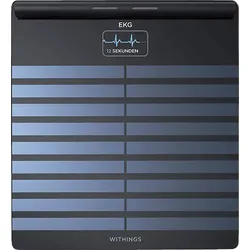 WITHINGS Body Scan black, Körperanalysewaage