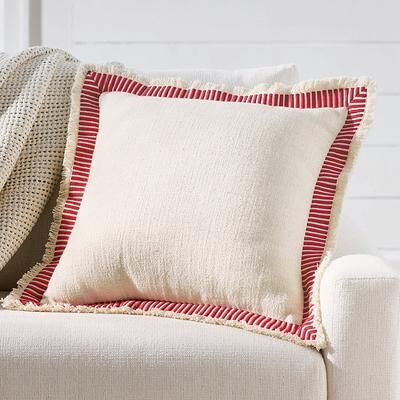 Brio Embroidered Pillow - Grandin Road