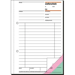 Sigel Formularbuch Lieferschein A5 VE=3x50 Blatt