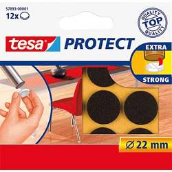 tesa Filzgleiter Braun (Ø) 22 mm 12 St. 57893-00001-00