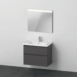 Duravit D-Neo Möbel-Set DE011304949 800mm, Graphit Matt