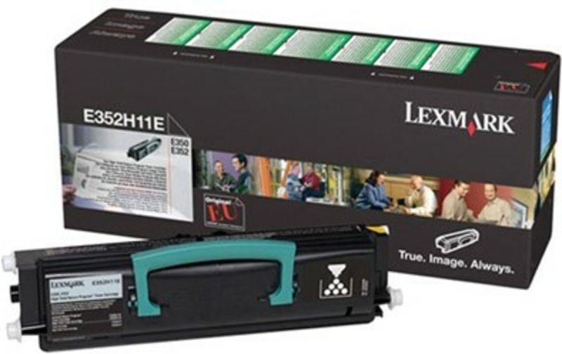 Lexmark E352H11E - Schwarz - Toner - Hohe Kapazität