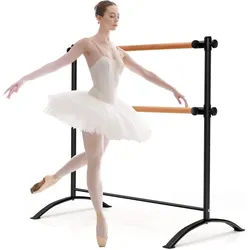 Costway 120cm Ballettstange freistehend