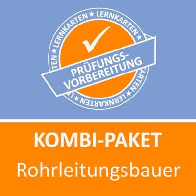 Kombi-Paket Rohrleitungsbauer Lernkarten, Set von Jennifer Christiansen, Princoso, 978-3-96159-899-1