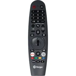 Berger Fernbedienung mit Bewegungssteuerung (Air Mouse) für webOS TV