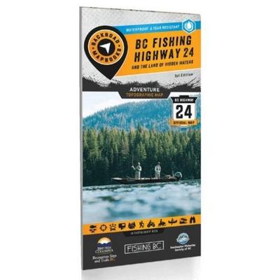 Fishing Highway 24 BC, Karte von Backroad Maps, Mussio Ventures Ltd, 978-1-989175-10-1