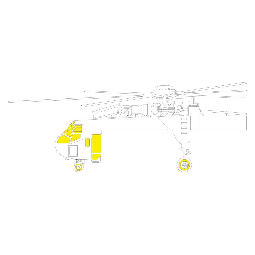 Eduard CH-54A 1/35 ICM (JX307)