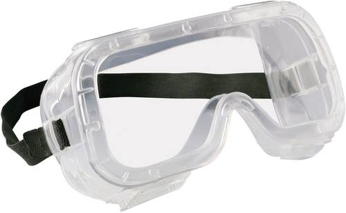 Ekastu 277 381 Vollsichtbrille Schwarz EN 166-1 DIN 166-1