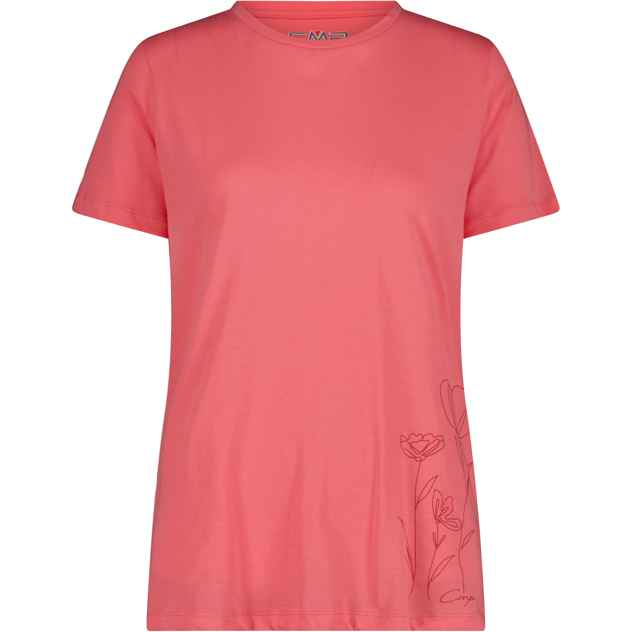 CMP Damen T-Shirts rosa Größe XS Lifestyle Hautfreundlich