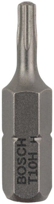 Embout de vissage Security-TX T10H qualité extra-dure T10H, 25 mm ; Bosch (2608522009)
