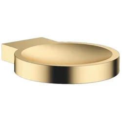 Dornbracht Seifenhalter Wandmodell SERIENNEUTRAL Messing gebürstet (23kt Gold), Breite 120 mm, Höhe 20 mm, Ausladung 145 mm