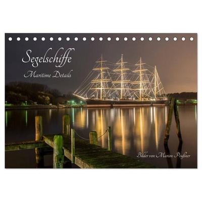 Segelschiffe - Maritime Details (Tischkalender 2027 DIN A5 quer), CALVENDO Monatskalender