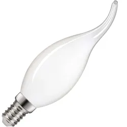 Lighto | LED-Glühfaden | Kleine Fassung E14 | Kerzenlampenspitze | Hell | 35mm | 5W