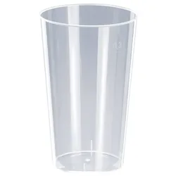 500x Trinkglas, PS, Spritzguss, klar, 300ml