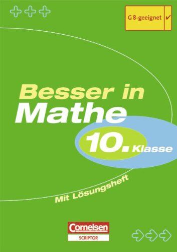 Abele, Hans Karl - Besser in Mathe 10. Klasse mit Lösungsheft - Preis vom 18.10.2026 15:28:09 h