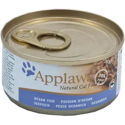 Applaws 70g Katzennassfutter Sparpaket 48 x 70 Gramm Seefisch