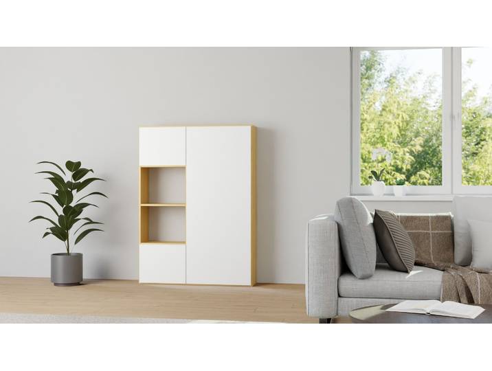 Regal skandinavischer Stil Buche