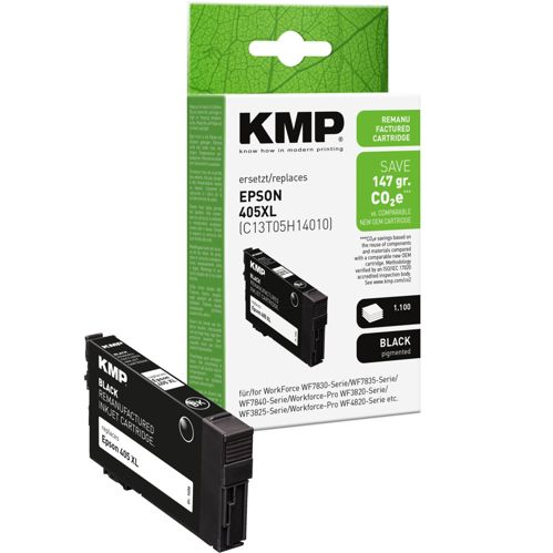 KMP Tintenpatrone schwarz komp. mit Epson C13T05H14010