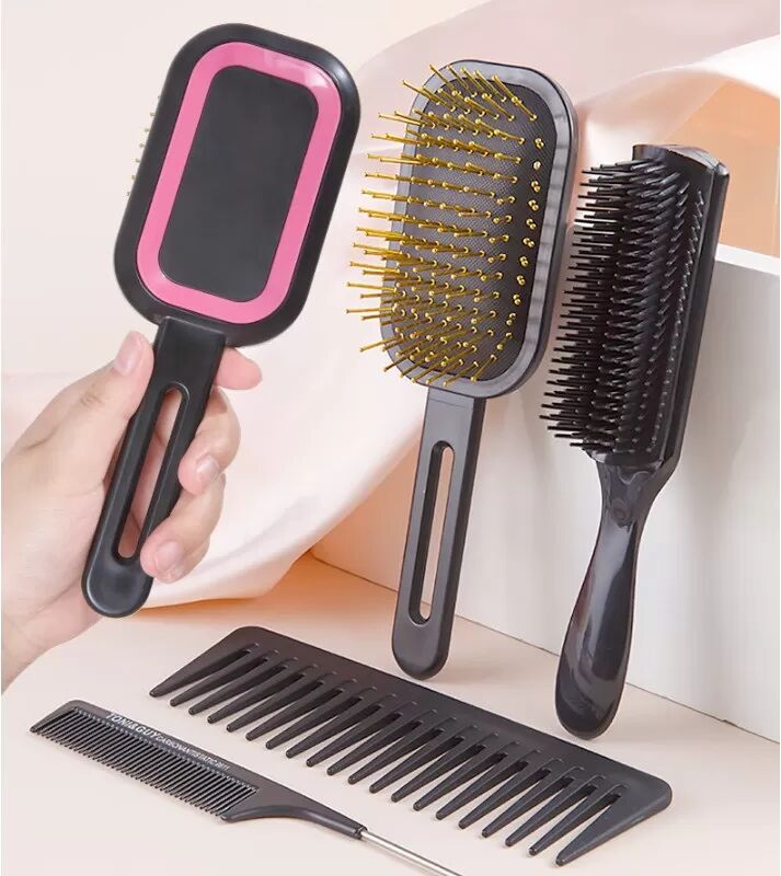 INF 4-teiliges 3D-Luftkissen-Haarbürsten-Set – Entwirren, Massage & Styling
