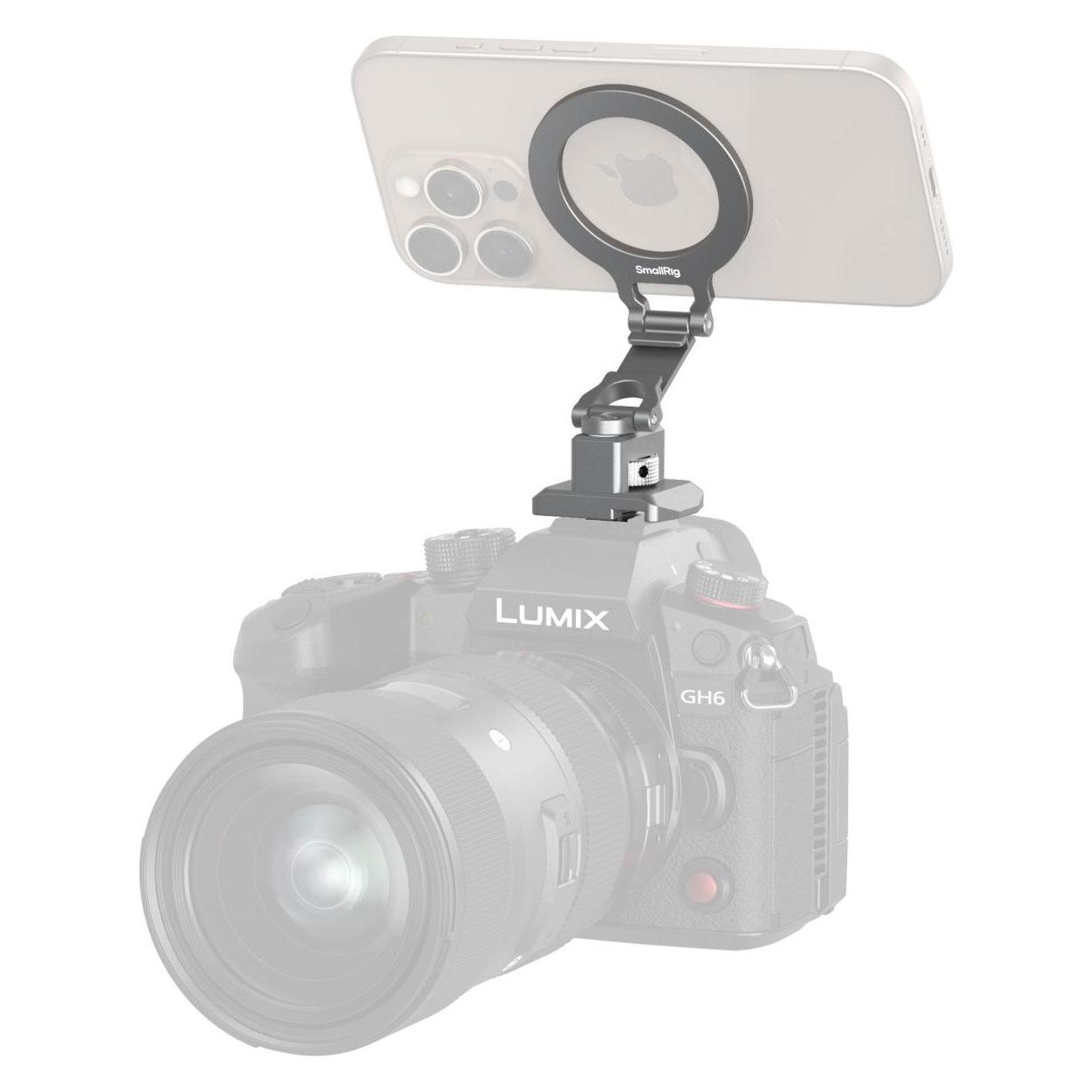 SmallRig Arca-Standard Phone Support with Cold Shoe Mount 5339 (Diverses Video Zubehör) (5339)
