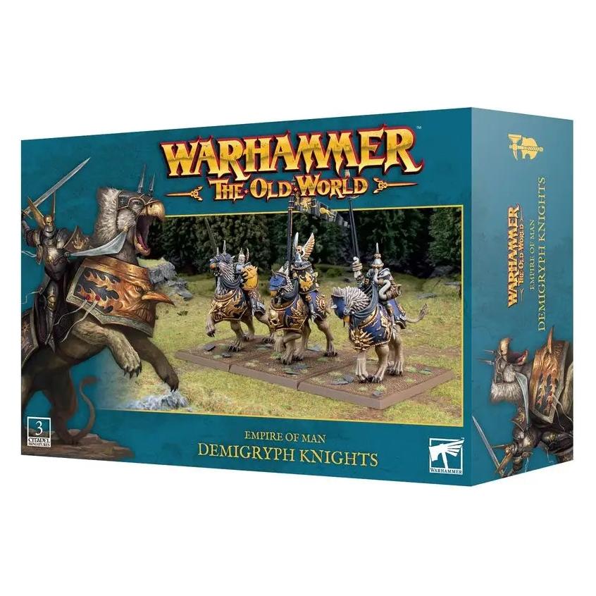 Games Workshop Warhammer ToW - Empire de L'Homme : Chevaliers DemiGriffons de L'Empire (Kunststoff) (06-107)