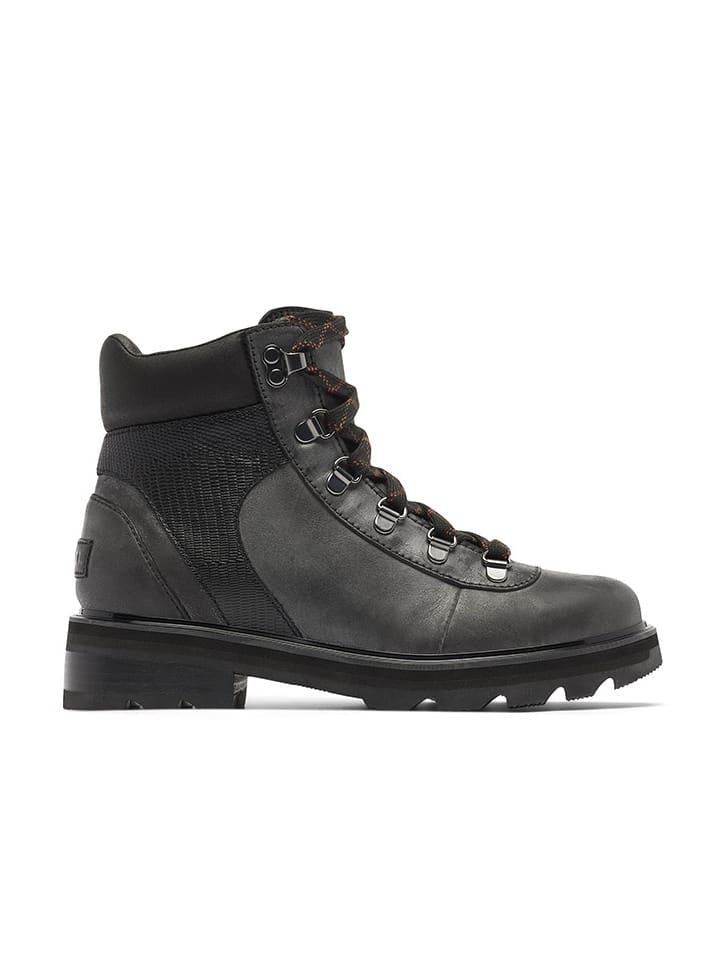 Sorel Leder-Boots "Lennox" in Schwarz - 37