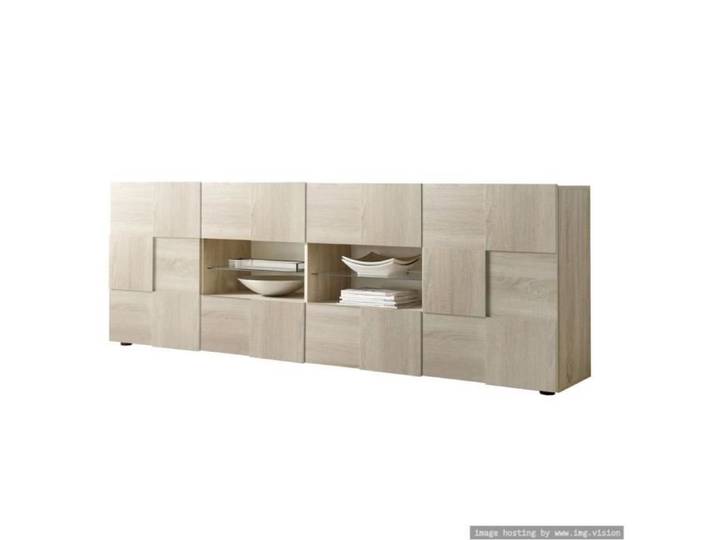Buffet basse LONDON chêne