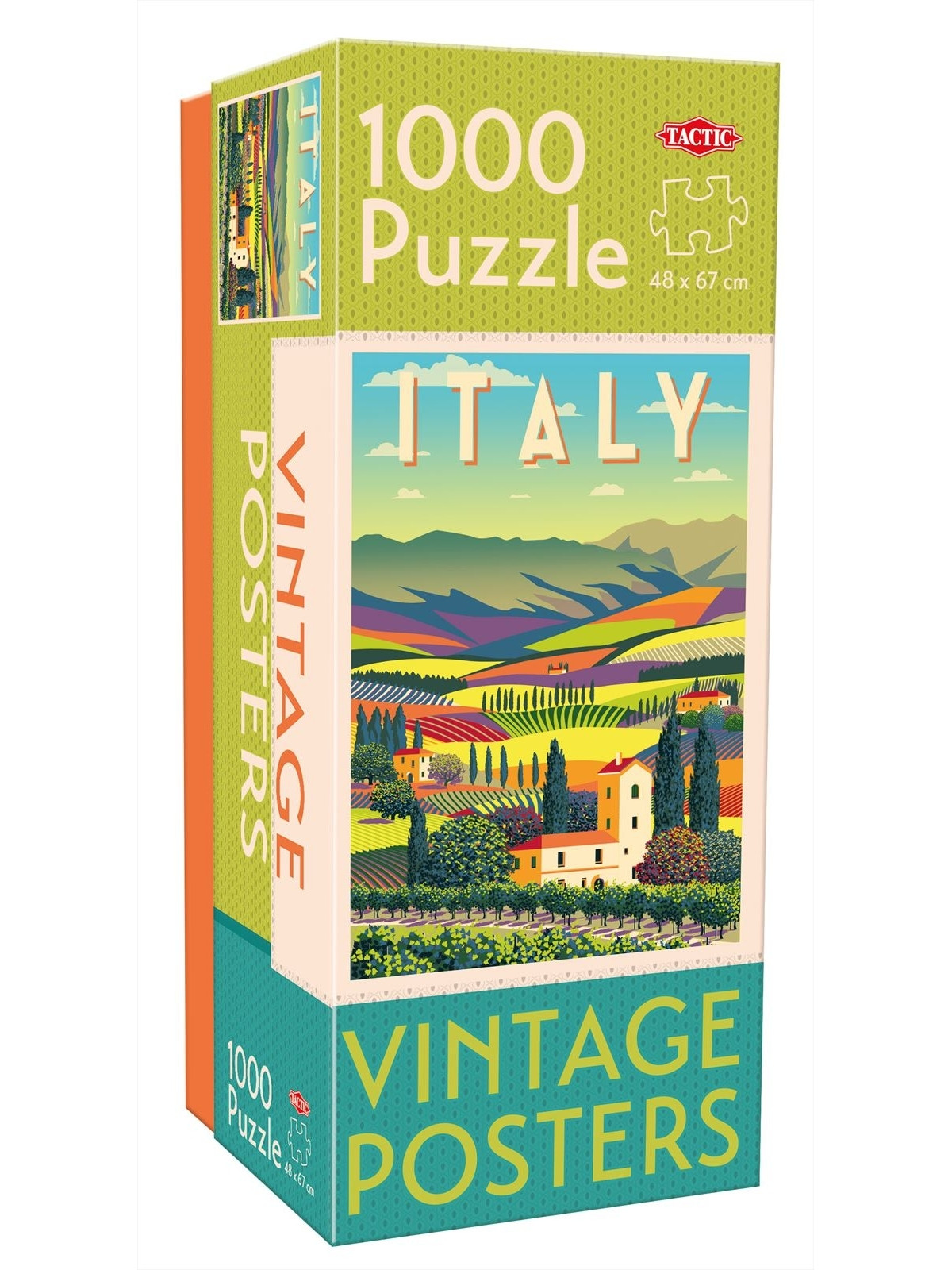 Tactic Vintage Puzzel Stad - 1000 stukjes