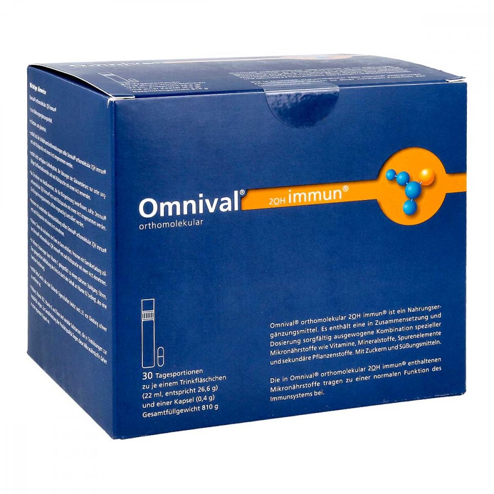 Med Pharma Service GmbH Omnival orthomolekul.2OH immun 30 Tp Trinkflasche 09263824