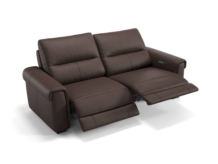 Leder 3-Sitzer MURANO Sofa Designsofa Couchgarnitur