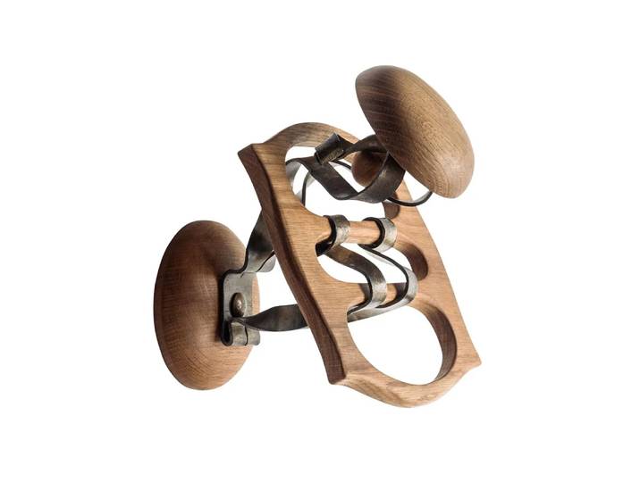 BD BARCELONA DESIGN portemanteau CALVET de GAUDÍ (Ciré - Rovere massello e ferro brunito)