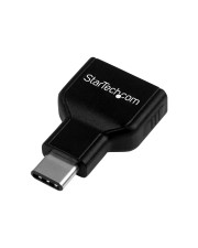 StarTech.com USB C to A Adapter M/F 3.0 Type C A USB-Adapter Typ C M bis W Schwarz (USB31CAADG)