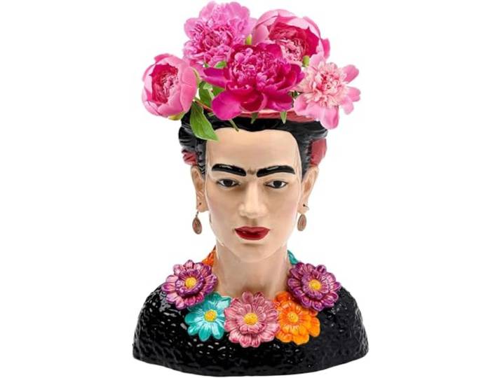 Kare Design Vase Décoratif Style Muse Flowers\, Multicolore\, Céramique\, Artiste\, Deco Intérieur\, Décoration Chambre\, Salon\, Couloir\, Maison\, Cadeau\, 34x29x19cm (H/L/P)