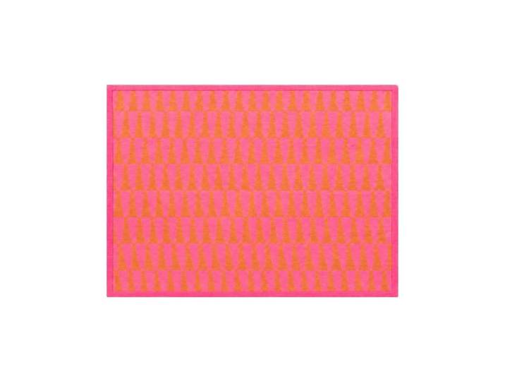 Tapis motifs géométriques rose, orange 120x170cm