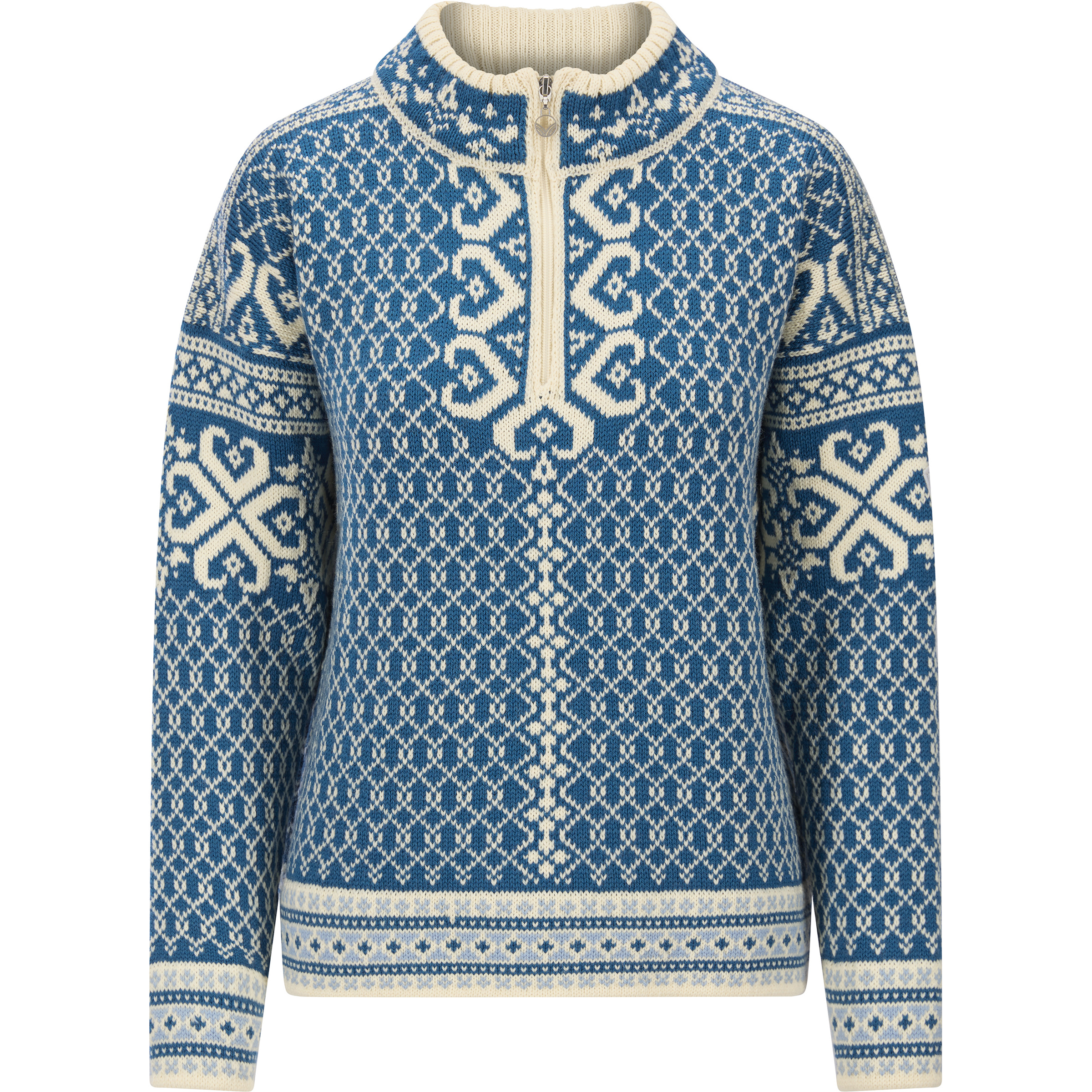 Dale of Norway Leknes Damen Pullover blau Größe S Lifestyle Hautfreundlich