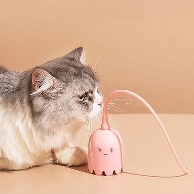 Katzenangel-Spielzeug für Haustierbedarf, Sparangebote, automatisches Katzenspielzeug für Wohnungskatzen zum Jagen und Trainieren
