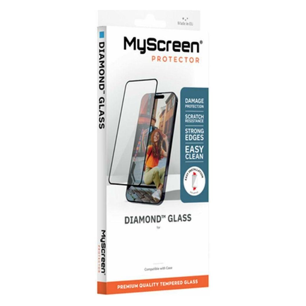 MyScreen Protector Szkło hartowane MyScreen Diamond Glass New do Apple iPhone 16 (1 Stk., Apple iPhone 16) (MD9229TG DGN)