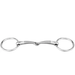 Sprenger Gebiss Wassertrense Satinox einfach gebrochen 14mm, Größe Gebiss: 125mm