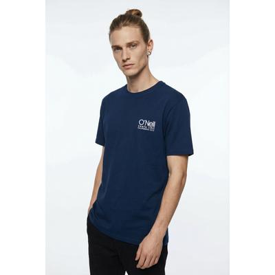 T-Shirt O'NEILL "O'RIGINALS CALI T-SHIRT", Herren, Gr. L (52), blau (english even), Obermaterial: 100% Baumwolle, Shirts T-Shirt, aus Baumwolle, sportlicher Schnitt