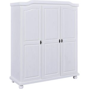 Inter-Link Kleiderschrank Bastian, weiß, 3 Drehtüren, (BxHxT) 150 x 180 x 56cm