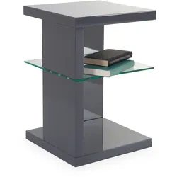 Beistelltisch DOMINGO Anthra (BHT 40x60x40 cm) - BHT 40x60x40 cm