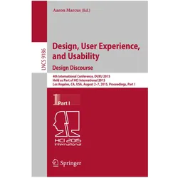 Design, User Experience, and Usability: Design Discourse, Fachbücher