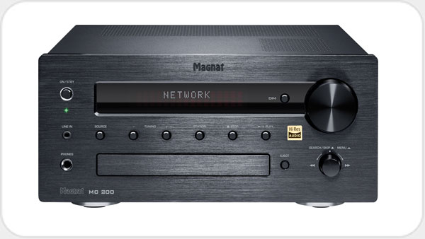 Magnat MC 200 Stereo Netzwerk/CD/DAB/FM-Receiver *schwarz* MG149522