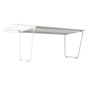WSM Fahrradunterstand Siegen S19, grauweiß, aus Metall, Anbaueinheit, offen, (B/T) 430 x 233cm