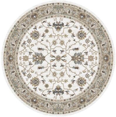 Mayberry Rug Athens Thessalonica Ivory Traditional Oriental Area Rug