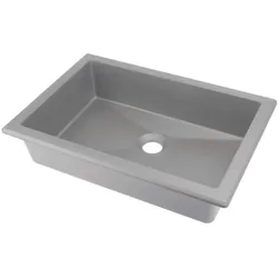 Deante, Waschbecken, Unterbau/Einbauwaschbecken aus Granit