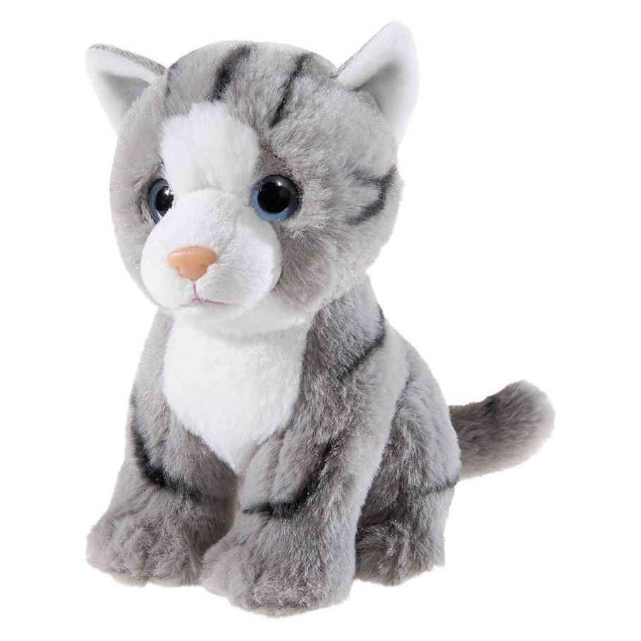Heunec Plüsch Katze Misanimo 22cm grau (22 cm) (287570)