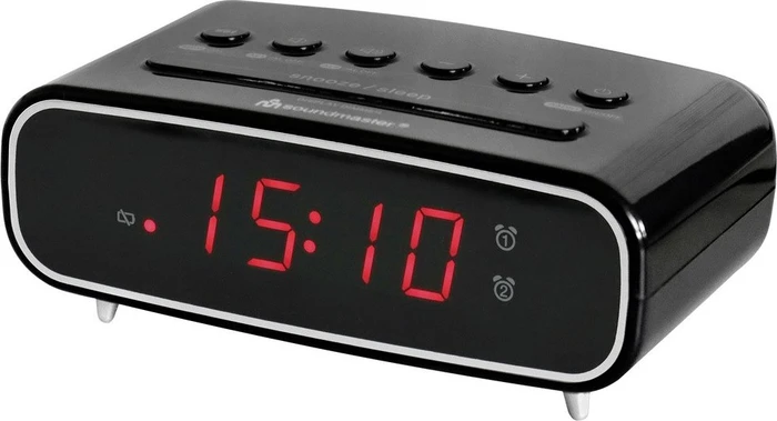 soundmaster UR111SW Radiowecker schwarz