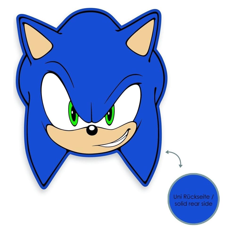 Herding Sonic coussin Sonic Tête 36 cm (36 x 31 cm) (HHE5494222093523)