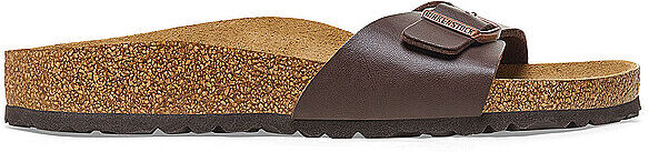 BIRKENSTOCK Damen Pantoletten Madrid Birko Flor braun   38 W